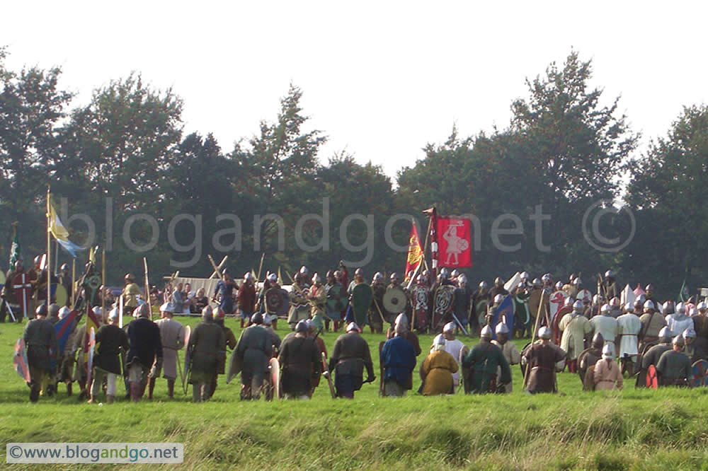 The Normans advance